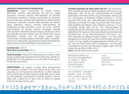 Mahen aqualim más bella - Complemento alimenticio, 500 ml