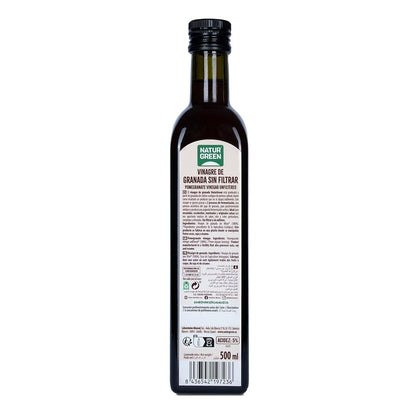 Naturgreen Vinagre De Granada Sin Filtrar Bio 500 Ml