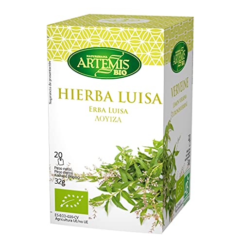 Artemisbio Hierba Luisa Eco 20 Filtros Filtros Infusiones Artemisbio 300 g