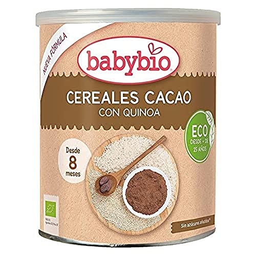 Babybio - Cereales Cacao Con Quinoa - 220 G - Desde 6 Meses - Bio