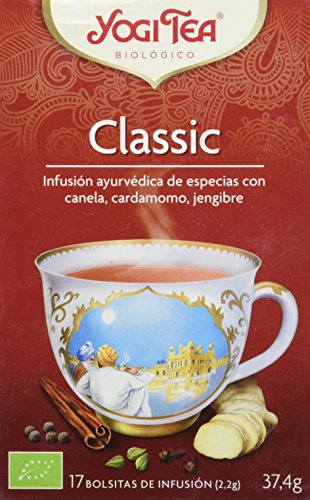 Yogi Tea Infusión de Hierbas Classic, 17 bolsitas parent