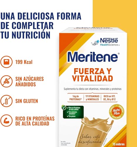 Meritene | Fuerza y Vitalidad | Batidos | Fuerza para tus Músculos, Vitalidad para ti |
