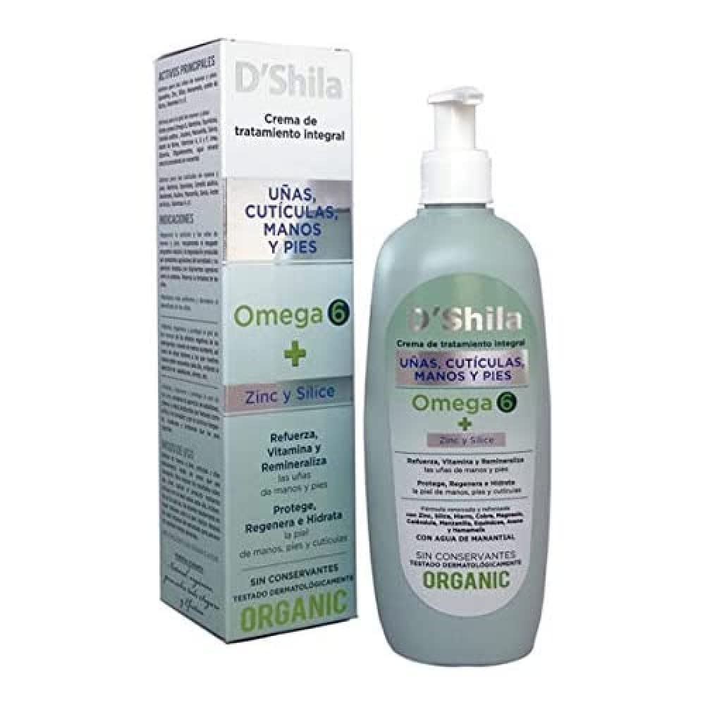 D´Shila, Crema para manos y uñas - 250 ml.