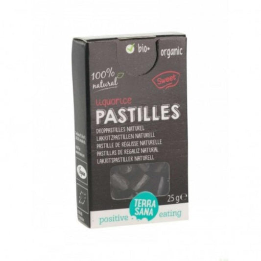 PASTILLAS DE REGALIZ NATURAL 25GR BIO