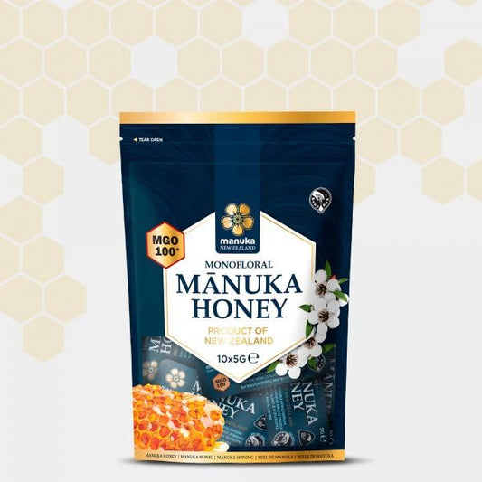MIEL DE MANUKA MONOFLORAL MGO 100+ (10X5G) MONODOS