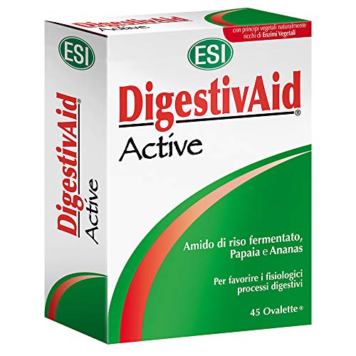 ESI DigestivAid Active Complemento Alimenticio - 45 Tabletas