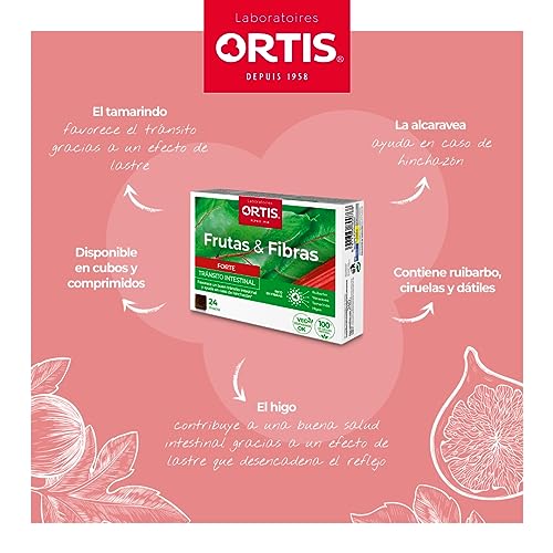 ORTIS FRUTA Y FIBRA FORTE 24 CUBO