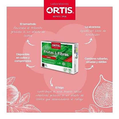 ORTIS FRUTA Y FIBRA FORTE 24 CUBO