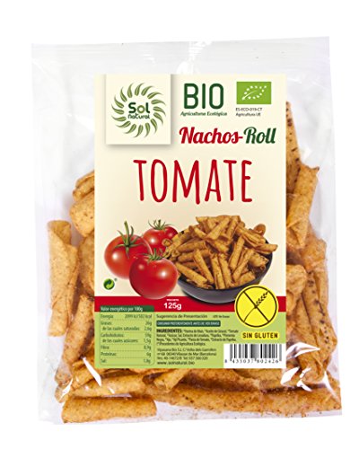 Solnatural Nachos Roll Tomate Sin Gluten Bio 125 G 100 g