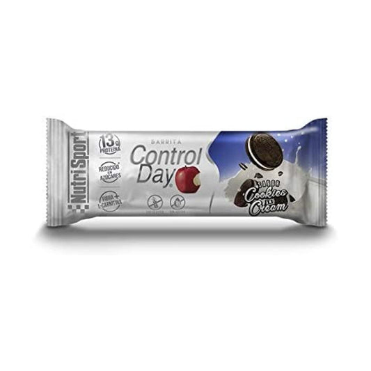Nutrisport Caja CONTROLDAY BARRITA Cookies&Cream 28 Unidades, No aplicable