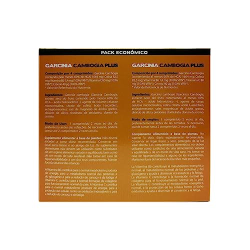 DietMed Gambogia Garcinia Cambogia Plus Novity, Blanco, 60 Unidad (Paquete de 2)