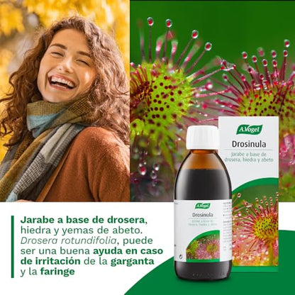 Drosinula® | Jarabe para la irritación de garganta y faringe* | 200 ml | A.Vogel, 100 mililitro, 1