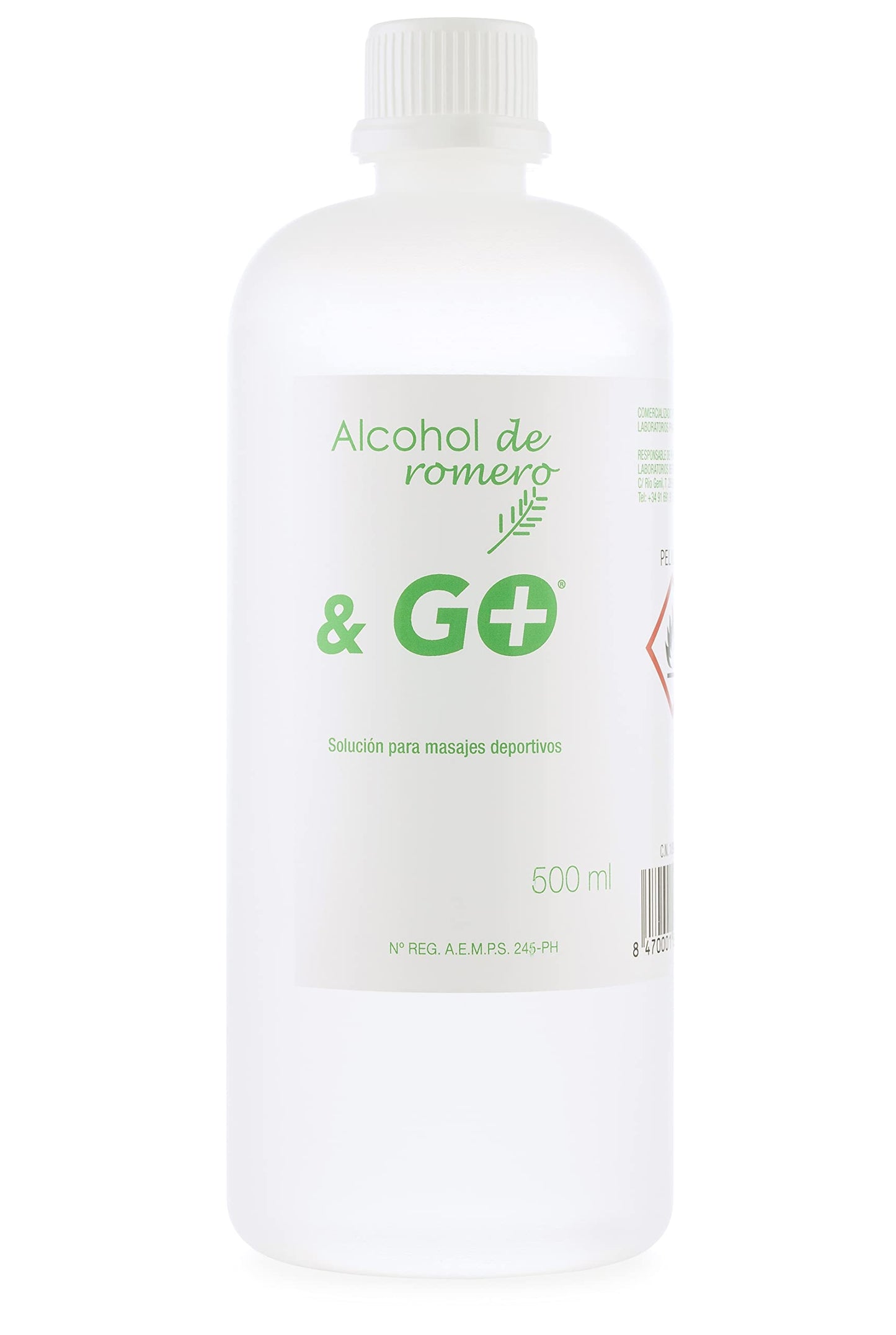 ALCOHOL ROMERO & GO 500 ML