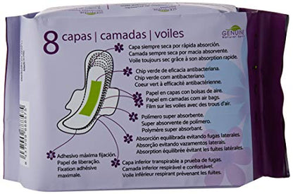 Genuine Compresa De Noche 10Ud. 200 g