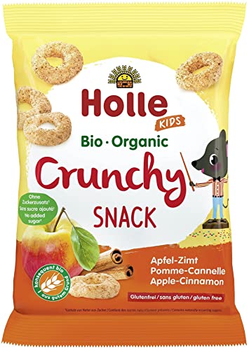 SNACKS CRUJIENTES DE ARROZ MANZA CANELA +3 año 25g