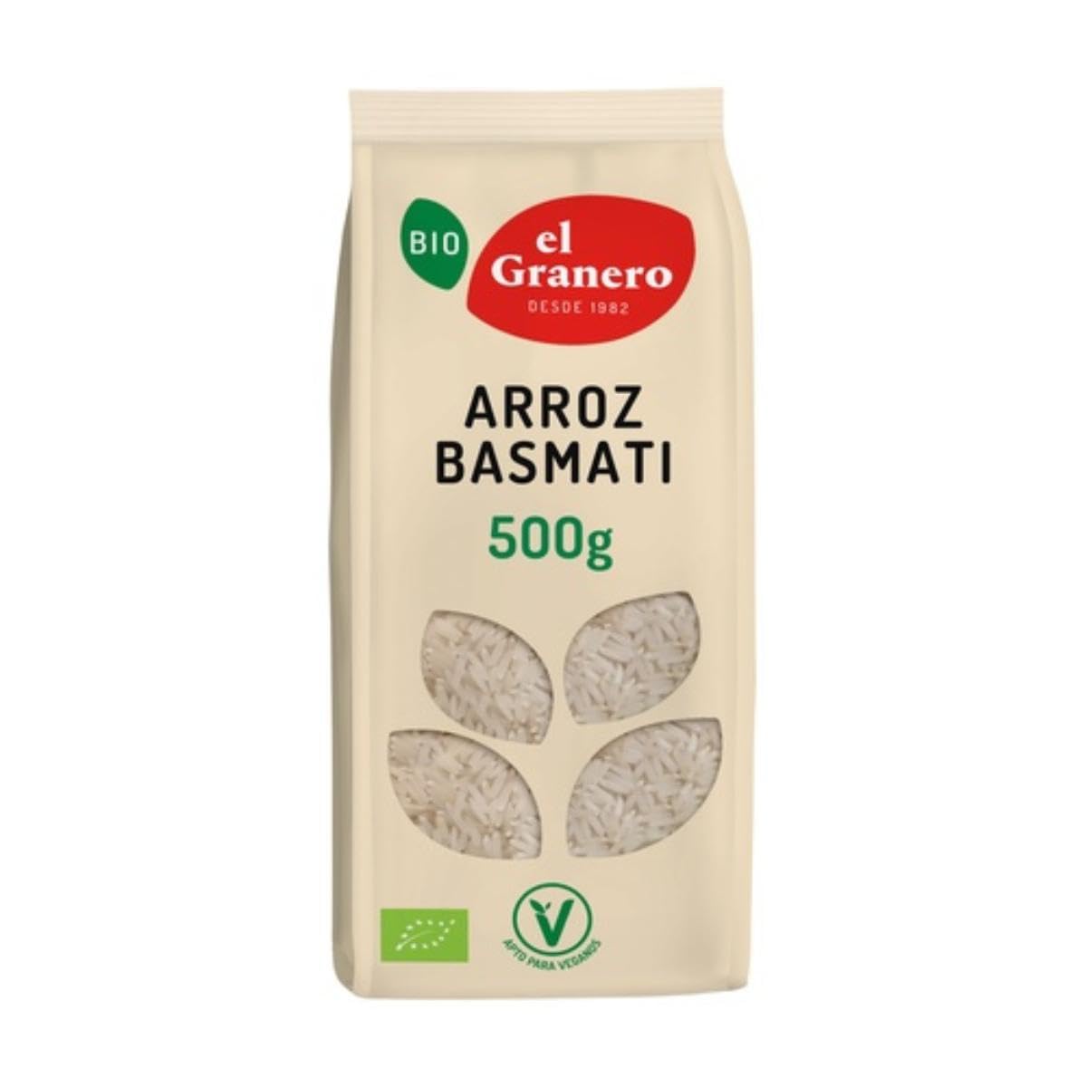 Granero Arroz Basmati Bio 500 Gramos Envase De 500 Gramos 500 g