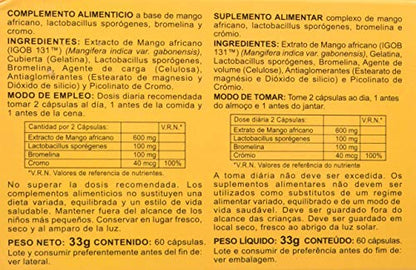 INTEGRALIA - MANGO AFRICANO PLUS 60cap INTEGRALIA