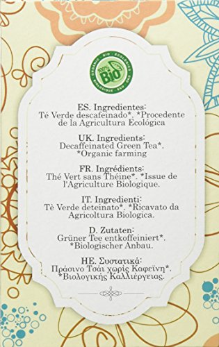 ArtemísBio Té Verde Descafeinado - 20 Infusiones