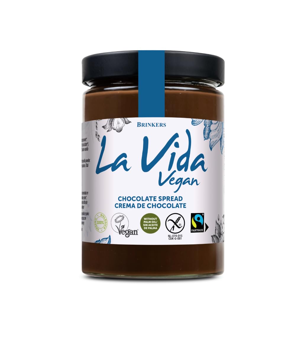LA VIDA VE Crema Chocolate Vida Vegan 600G, Estándar, Único