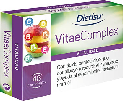 Dielisa - Suplemento Vitae Complex Complementos con Ácido Pantoténico