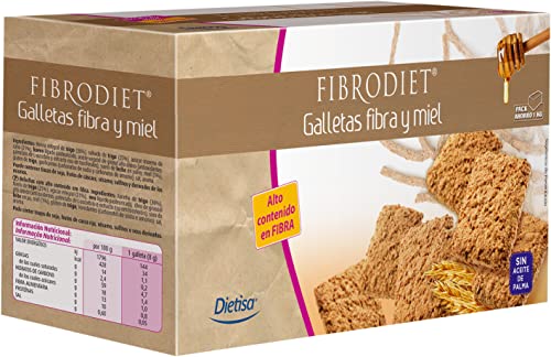 Dietisa - Suplemento Fibrodiet 1Kg Galletas Fibra y Miel