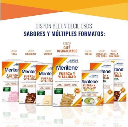Meritene | Fuerza y Vitalidad | Batidos | Fuerza para tus Músculos, Vitalidad para ti |