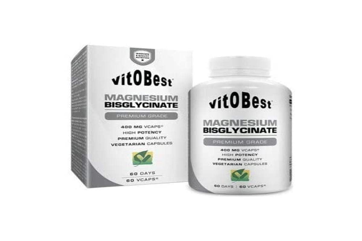 Vitobest Magnesium Bisglycinate 60 caps - Suplementos Alimentación y Suplementos Deportivos - Vitobest