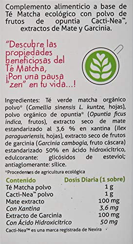 Vaminter - Té Matcha Diet - Elaborado con Té Matcha Orgánico - Complemento Alimenticio - 14 Sobres