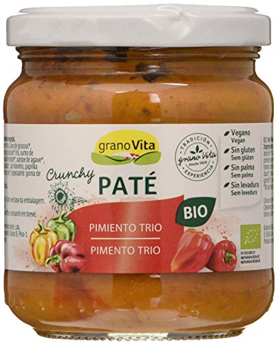 Granovita Pate Crunchy De Tres Pimientos 175 Gr Envase De 175 Gramos Granovita 400 g