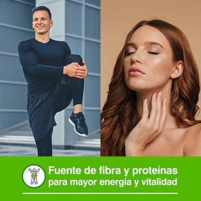 Soria Natural Levadura de Cerveza y Germen de Trigo | Previene la Caída del Cabello, Antioxidante, Aporta Energía, Ayuda en la salud intestinal y Cardiovascular | Vitamina B, Hierro, Zinc | 500caps