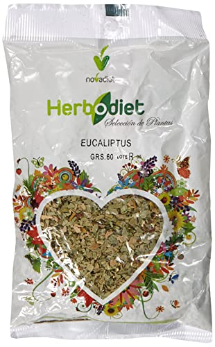 Novadiet EUCALIPTO Hojas Bolsa 60 Gramos, Negro, Estandar