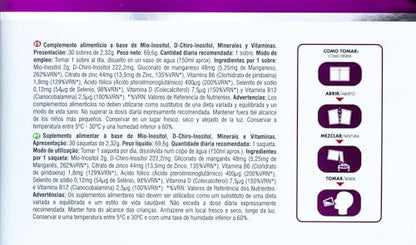 Prisma Natural Ginesitol, Complemento alimenticio, 30 sobres