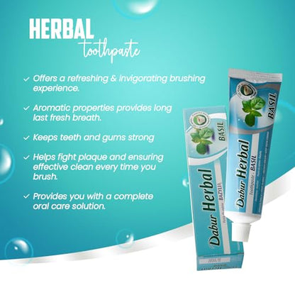 DABUR - DENTIFRICO BASIL 19 PLANTAS ME