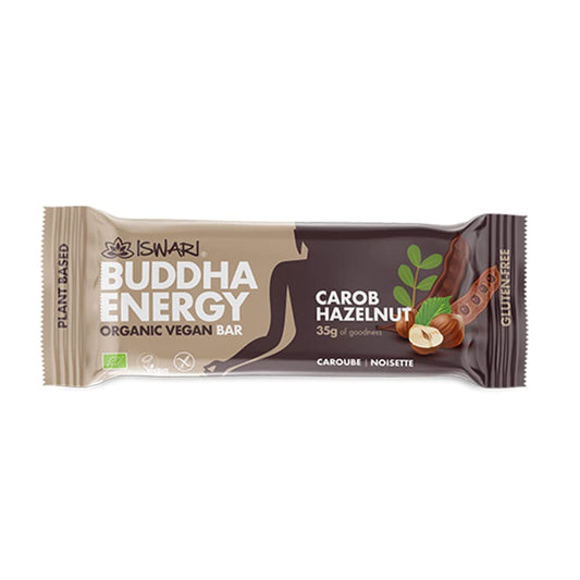 Iswari Buddha Energy Algarroba-Avellana 35 Gramos, 1 unidad