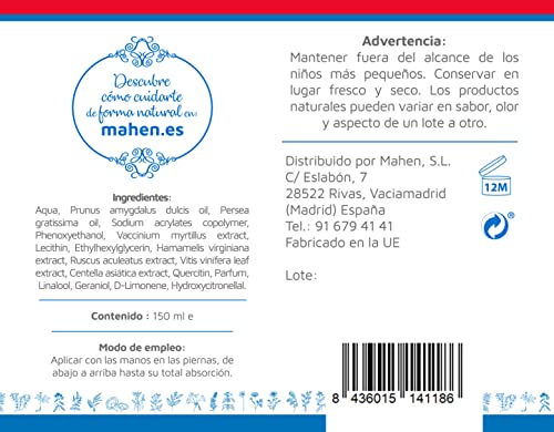 Laboratorios Mahen Fluyen Crema para la Circulación - 150 ml