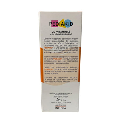 PEDIAKID- 22 Vitaminas y Oligoelementos