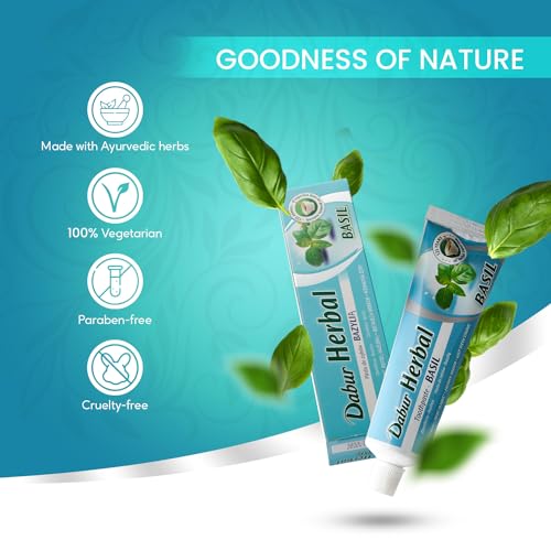 DABUR - DENTIFRICO BASIL 19 PLANTAS ME