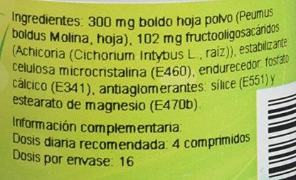 GHF, Boldo 100 comprimidos 500mg