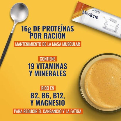 Meritene | Fuerza y Vitalidad | Batidos | Fuerza para tus Músculos, Vitalidad para ti |