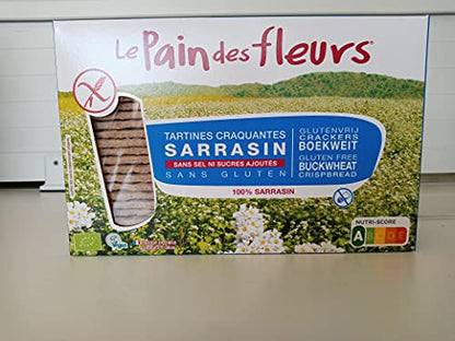 Le Pain des Fleurs Lpdf Tostadas Crujientes Trigo Sarrace Bio - Sin G/S/A 300 g