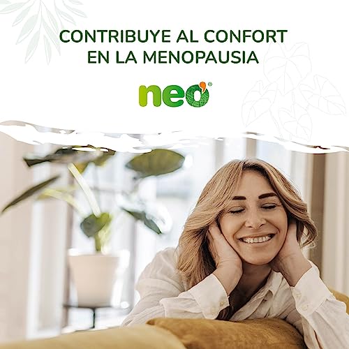 NEO | Extracto Seco de Hojas de Salvia | 45 Cápsulas | 200 mg | Ayuda a Mejorar los Síntomas de la Menopausia | Suplemento Alimenticio Natural con Ácido Rosmarínico