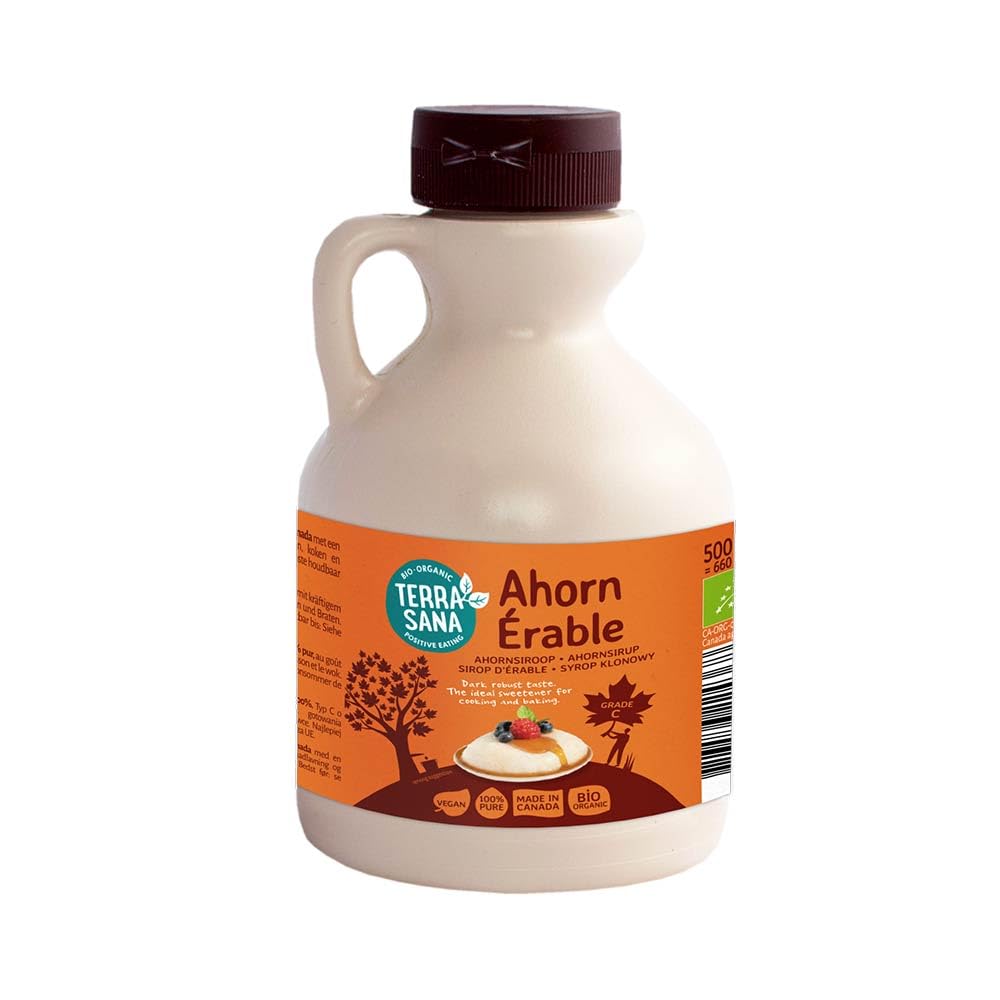 Terrasana Sirope De Arce Puro, Grado C (En Jarra) 500 Ml 500 Ml 500 ml