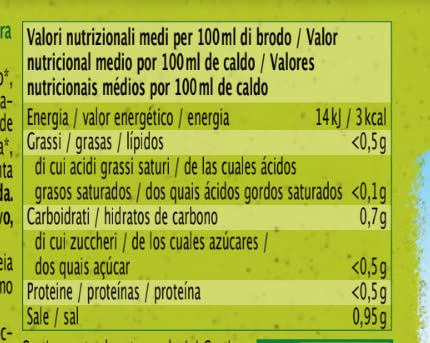 CALDO VERDURAS S. LEVADURA RAPUNZEL 160G