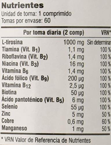 Soria Natural Tirosina Complex 60 Gr