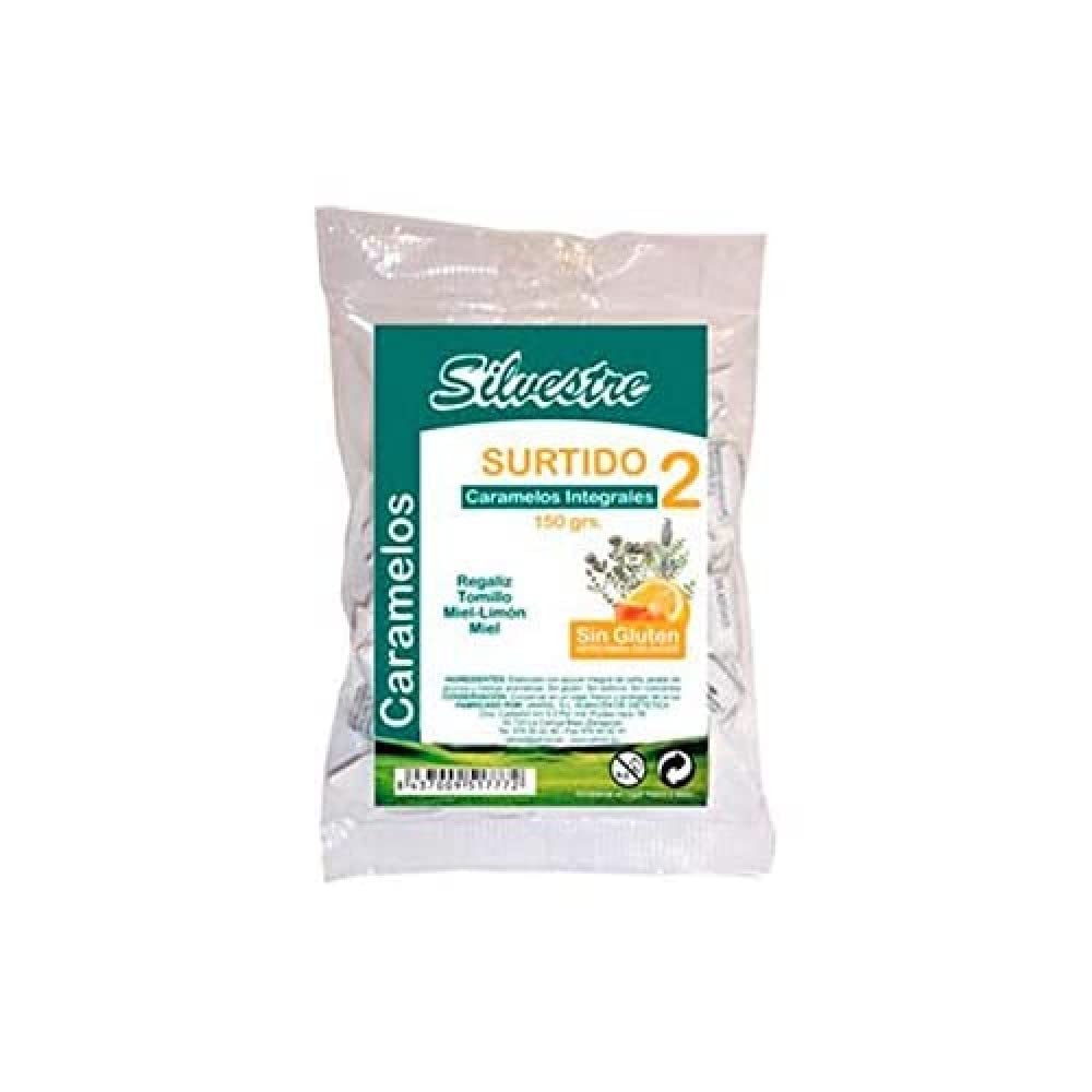 SILVESTRE Surtido 2 Caramelos 150 GRS, No aplicable