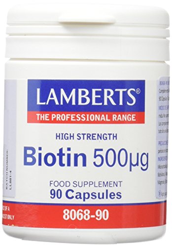 Lamberts Biotina 500Ug - Cápsulas, 90 Unidades