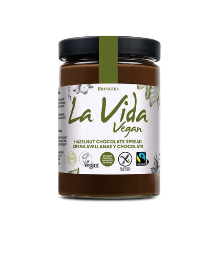 LA VIDA VE Crema Chocolate AV.Vegan Vida Vegan 600G, Estándar, Único
