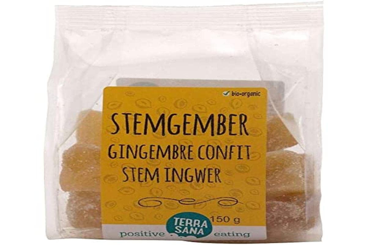 Terrasana Trozos De Jengibre Dulces 150 G 150 G 150 ml
