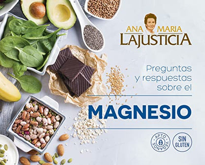 Ana Maria Lajusticia - Magnesio masticable – 36 comprimidos. Reduce la acidez estomacal de forma natural. Apto para veganos. Envase para 18 días de tratamiento