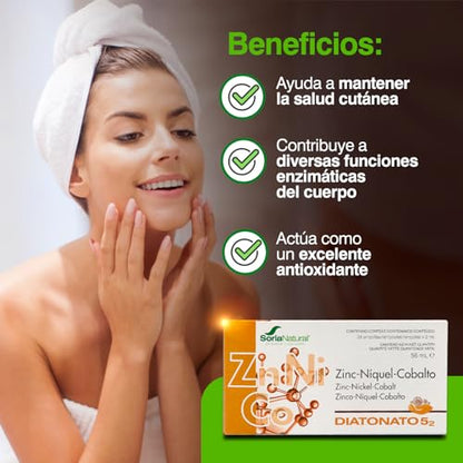 Soria Natural Diatonato 5/2 Zinc-Niquel-Cobalto - 28 Viales